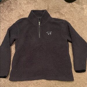 Victoria’s Secret PINK Sherpa fleece quarter zip